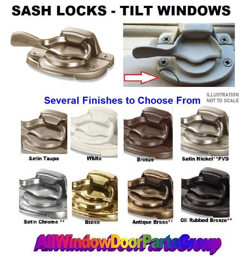 Marvin Double Hung Tilt Sash Lock and Keeper Set All Window Door